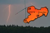 Regen und Gewitter: Legt der Sommer in Sachsen wieder eine Pause ein?