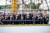 "Gorch Fock" kehrt mit Holstein-Flagge von 177. Ausbildungstörn zurück