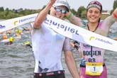 1500 Athleten kämpfen um die Leipziger Triathlon Krone: Lokalmatadoren glänzen