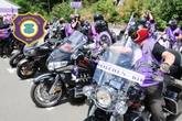Born to be wild: Veilchen-Biker auf dem Weg nach Nordirland