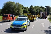 Biker-Crash im Erzgebirge: Zwei Personen verletzt
