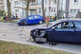 Vier Verletzte nach Crash in Lichtenberg, darunter ein Kind