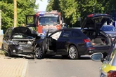 Zwei Verletzte bei Frontalcrash in Chemnitz