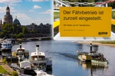 Fähren stehen still: Niedriger Elbpegel bremst Schiffsverkehr aus