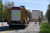 Laster kracht auf Transporter: Ein Verletzter bei Unfall auf A14