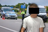Schleuser flüchtet nach Unfall auf A17 und landet vor Gericht