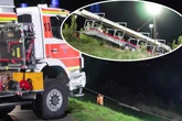Anhänger löst sich während der Fahrt und sorgt für Großeinsatz der Feuerwehr