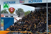 Dynamo in Fürth live: Schöne Geste! SpVgg grüßt SGD-Fans mit "Der 12. Mann"