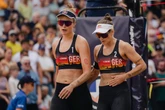 Beach-EM in Düsseldorf: Deutsches Duo sichert sich Bronze