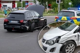 Zwei Verletzte nach Crash in Leipzig: Mercedes will abbiegen, plötzlich kracht es von hinten