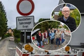Dauer-Baustelle in der Sackgasse sorgt für Anwohner-Protest im Erzgebirge