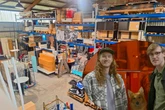 Secondhand-Baumarkt rettet Materialien: "Wir haben Sachen, die du nirgendwo anders findest"