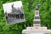 Umstrittenes Ehrenmal saniert: Im Schatten des Ukraine-Kriegs erstrahlt es in neuem Glanz