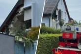 Explosion in Sachsen: Riesen-Loch in Hauswand gerissen
