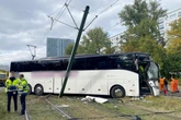 Crash zwischen Straßenbahn und Reisebus – Sperrung wieder aufgehoben!