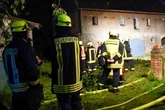 Lagerfeuer im Obergeschoss: Historische Mühle in Sachsen angezündet