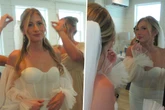 Braut wünscht sich von Freundinnen viele Fotos: Als sie Blick drauf wirft, ist sie fassungslos