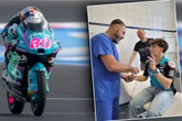 Nach heftigem Sturz bei MotoGP: Motorrad-Star wird in Zwickau behandelt