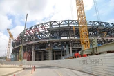 Todesfall auf Stadion-Baustelle: Arbeiter stirbt nach Schlag