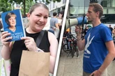 Merkel-Besuch in Dresden: Fans und Feinde begrüßen Ex-Kanzlerin