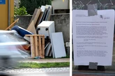 "Sonder-Sperrmülltag": Gefälschte Aushänge in der Neustadt sorgen für Verwirrung