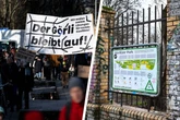 Zaun um Görlitzer Park vor Baubeginn: Weiter Widerstand angekündigt