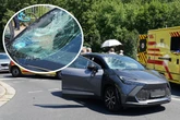 Auf Kreuzung erfasst: Radfahrer nach Unfall im Krankenhaus
