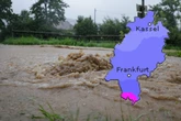 Hessen-Wetter am Wochenende: Warnung vor Unwettern und Starkregen
