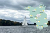 Sonne zeigt sich selten: Wechselhaftes Wetter in Berlin und Brandenburg