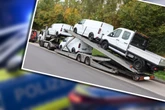 Autotransport ist Polizei verdächtig, dann wird's für Fahrer und Firma teuer
