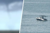 Naturspektakel über dem Bodensee: Gigantische Wasserröhre ragt in den Himmel