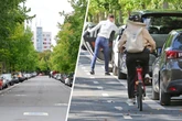 Dresdens erste Radstraße schlägt voll ein: Nur gestrichelte Linien sind Stimmungskiller