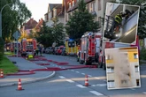 Feuer in Mehrfamilienhaus in Zittau: Polizei ermittelt wegen Verdachts auf Brandstiftung