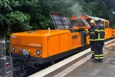 Lok gerät in U-Bahnhof in Brand: U1 fährt wieder normal