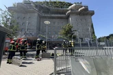 Feuer im Grünen Bunker: Sprinkleranlage betroffen