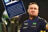 "Absoluter Trottel": Darts-Weltmeister Luke Littler geht auf Trainer los