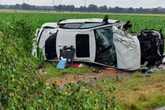 BMW kracht gegen Baum und entwurzelt ihn! Fahrer schwer verletzt