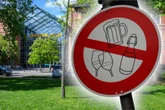 Alkohol-Verbot vor Sachsen-Allee: Wer hab heute hier trinkt, riskiert ein fettes Bußgeld