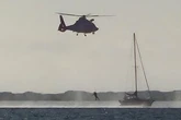 Notfall auf Nordsee! Mann bricht zusammen und muss aufs Festland geflogen werden