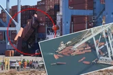 Frachter-Fiasko: Fast 70 Container vom Schiff gestürzt