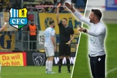 CFC-Trainer Duda nach zwei Platzverweisen gegen Lok: "Lasst den Schiedsrichter in Ruhe"