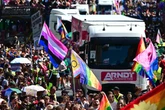 Christopher Street Day: 80 Wagen ziehen für Vielfalt und Toleranz durch Berlin