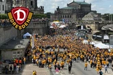 Dynamo-Aufstiegsparty live: Tausende Fans warten am Terrassenufer auf das Team