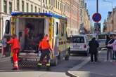 Unfall in Chemnitz: Auto erfasst Fußgänger