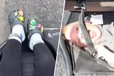 Mutter schiebt Doppelbuggy mit nur einem Kind: Wo der zweite Junge sitzt, sorgt für Begeisterung