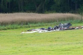 Kleinflugzeug stürzt in Hessen ab und geht in Flammen auf: Ein Toter!