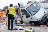 Wohnmobil durch Crash komplett zerlegt: Chaos auf der Autobahn!