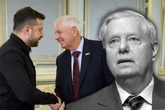 Freitag schüttelte er noch Selenskyjs Hand: US-Senator Lindsey Graham plötzlich gestorben