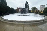 Schaum-Brunnen am Albertplatz: Was war hier los?