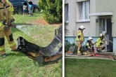 Kellerbrand in der Börde: Zwei Bewohner müssen ins Krankenhaus